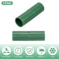 thumbnail image 2 of Uxcell 4 Pcs 16mm Greenhouse Frame Building Connectors, Coupling Pipe Fitting for Grape Trellis/Sunscreen Shed/Gardening Plant Stakes [Green], 2 of 7