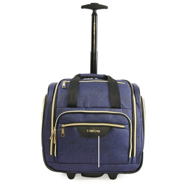 Bebe Valentina Wheeled Under The Seat Carry On Bag Walmart Com