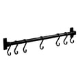 thumbnail image 1 of Space Saving Aluminum Kitchen Hanging Rack With 8 Hooks For Easy Storage, 1 of 5