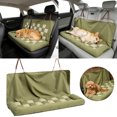 thumbnail image 1 of Seat Cover For Back Seat & Durable Padded Mat With Seat Belt Openings Universal Fit For Cars/SUVs/Trucks, 1 of 6