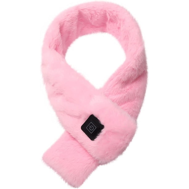 Bufanda calentada para mujer, recargable, novedad de 2022, bufanda para cuello y hombros con Carga inteligente USB, bufanda calefactora para masaje