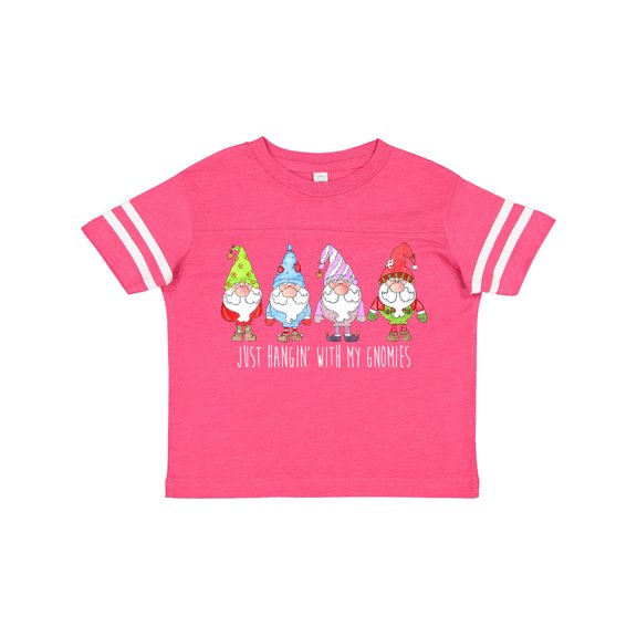 Inktastic Christmas Hangin with My Gnomies Boys or Girls Toddler T-Shirt
