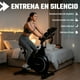 thumbnail image 3 of Bicicleta Spinning Magnetica Fija Indoor Con Sensor De Pulso Cardiaco Monitor Registro De Datos Asiento Ajustable Y Volante De Inercia Color Negro, 3 of 10