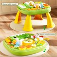 thumbnail image 2 of Baby Activity Table Center Toys Dinosaur Musical Learning Table With Lights Sound Early Learning Sensory Toys Gifts For Boys Girls, 2 of 5