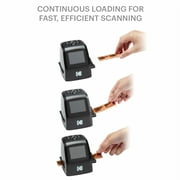 KODAK Mini Digital Film & Slide Scanner – Converts 35mm, 126, 110, Super 8 & 8mm Film Negatives & Slides to 22 Megapixel JPEG Images – Includes - 2.4 LCD Screen – Easy Load Film Adapters