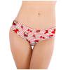 

DENGDENG Women Sexy Christmas Low Waisted Briefs Stretch Breathable Panties