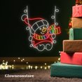 thumbnail image 3 of Glowneon Snowman Swing Neon Sign, Snowman Swing Led Light, Handmade Snowman Christmas Neon, 3 of 4