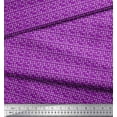 thumbnail image 3 of Soimoi Purple Cotton Poplin Fabric Small Circle Geometric Printed Craft Fabric by the Yard 42 Inch Wide, 3 of 3