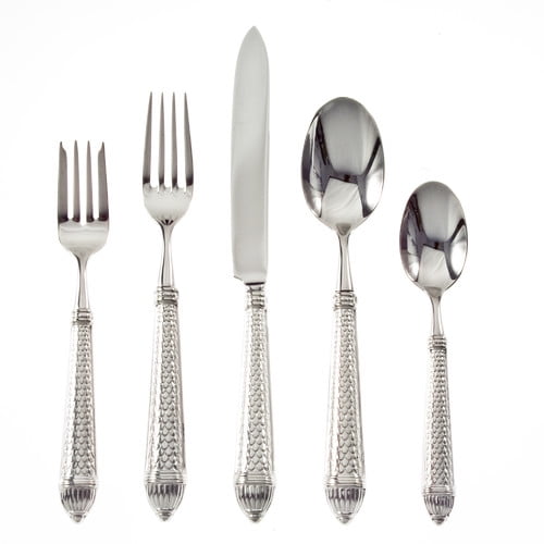 Ricci Argentieri Rafaello 5 Piece Flatware Set Service For 1 Walmart Com Walmart Com