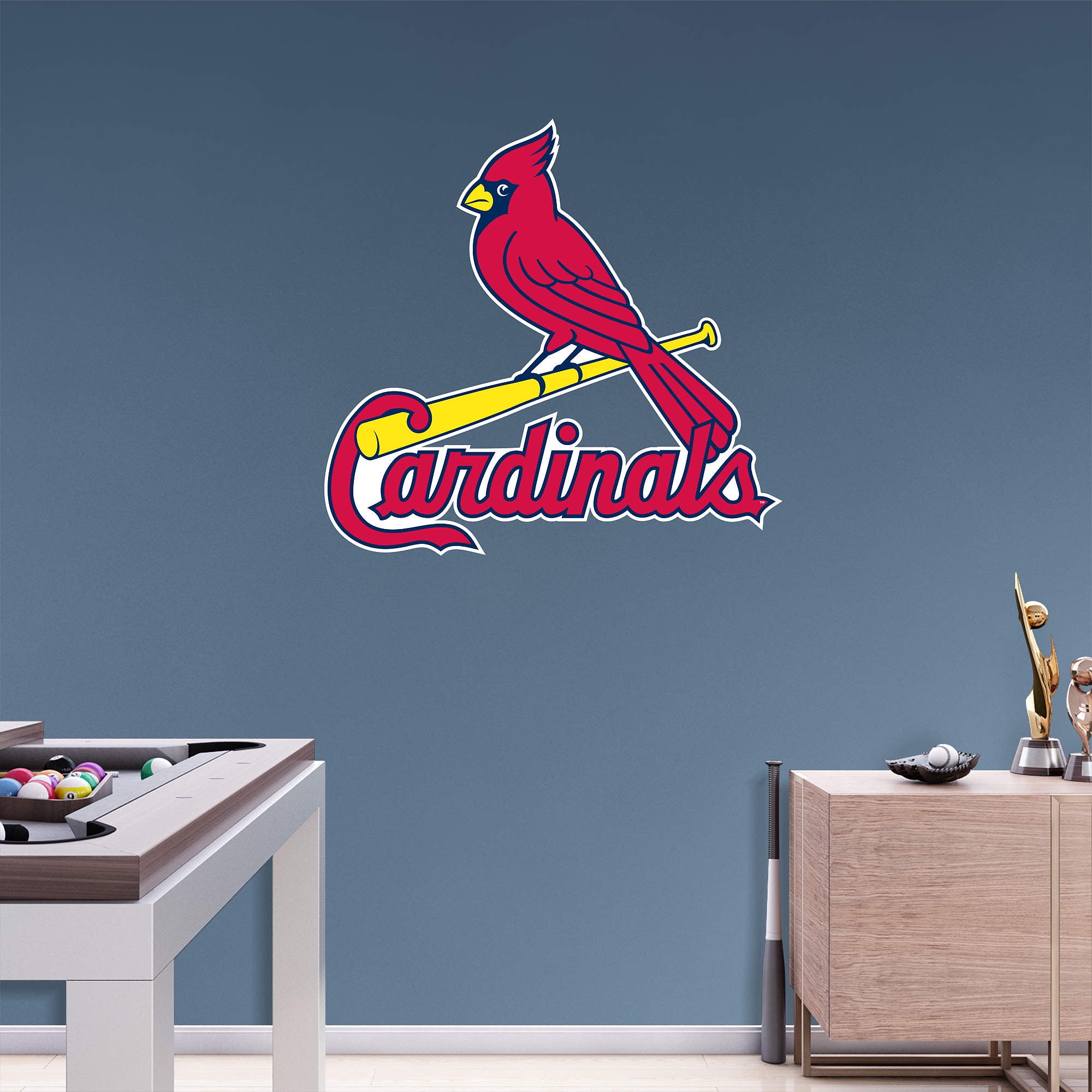 Fathead St. Louis Cardinals Team Logo Wall Decal