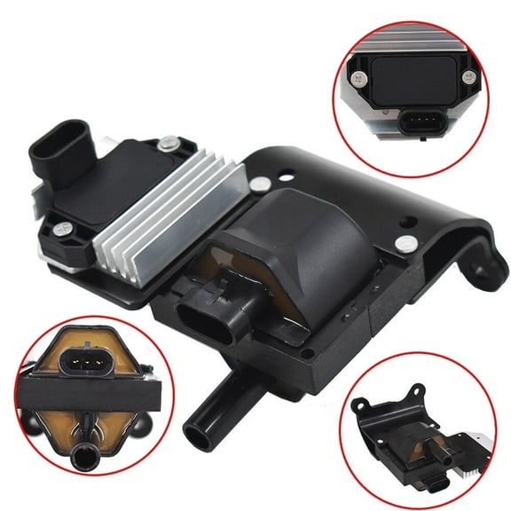 Ignition Coil DR49 with Ignition Module D577 Fit for GMC Isuzu Chevrolet