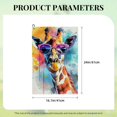 thumbnail image 6 of ONETECH Giraffe Sunglasses Graffiti Art Golf Towel for Men 24x16in 1PC, 6 of 7