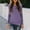 Purple, variant on Idoravan Womens Tshirts V Neck Long Sleeve Tops Tee Solid Color Blouse Womens Winter Sexy V Neck Long Sleeve Tops Regular Blouse Blue M
