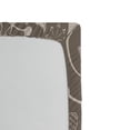 thumbnail image 2 of Ambesonne Ethnic Fitted Sheet, Orienta Swirled Branch, Queen Size, Pale Brown Teal, 2 of 2