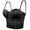 Black, variant on Generic Women's Mesh Breathable Push up Bustier Corset Crop Top Club Party Vest