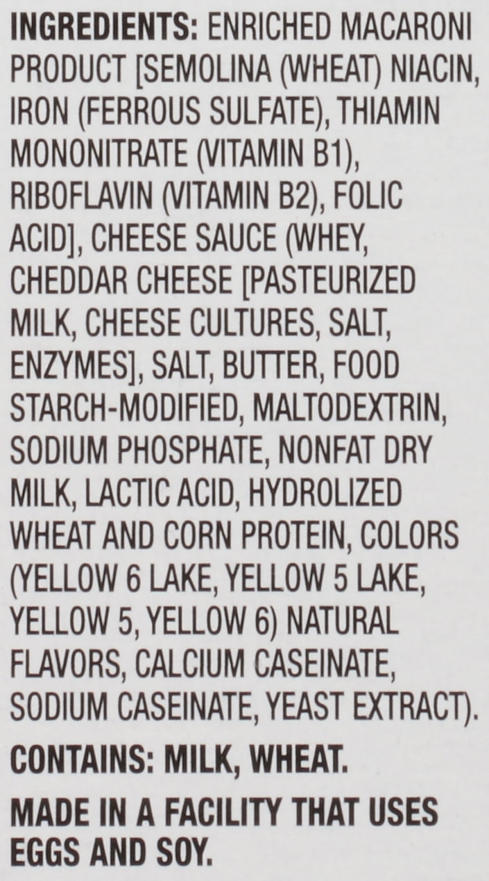 Wacky Mac Macaroni & Cheese, 5.5-Ounce Box Shelf Stable