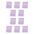 thumbnail image 3 of Minnieouse Correa de extensión Extensor de sujetador Transpirable 3 filas 4 ganchos Accesorios ajustables Reemplazo de banda Íntimos púrpura morado claro 10Conjunto, 3 of 6