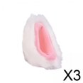 thumbnail image 1 of Colaxi 3xEar Sticker Scooter Helmet Accessory Easily Attach White, 1 of 8