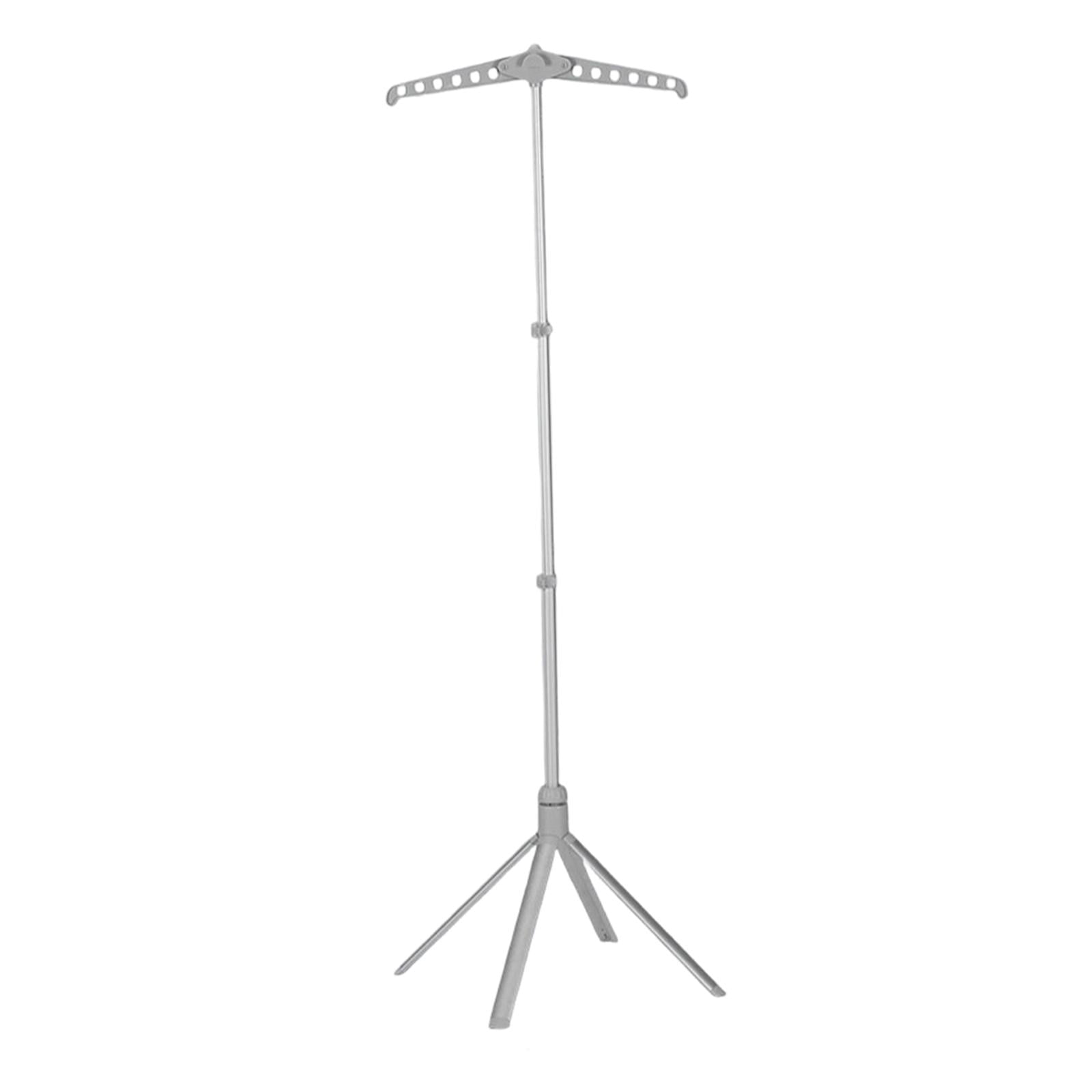 Fiocias Garment Steamer Stand for Clothes Clothes Drying Rack for Suit Hotels Indoor Grey