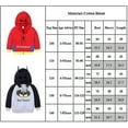 thumbnail image 3 of KidsBoysSpidermanCaptainAmericaBatmanDcZipJacketCoatHoodieHoodedOuterwear, 3 of 3