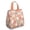 Shih Tzu Dog, variant on Shih Tzu Dog and Pioneer Flower Insulated Lunch Bag for Women & Adults,Large Portable Soft Cooler Lunch Bag,Thermal Food Storage Tote with Pearl Cotton,8.66L,8.75x5.75x9.5 Inch