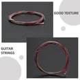 thumbnail image 4 of TABLZONE 6Pcs Metal Folk Guitar Strings Set Replacement for Acoustic Guitar Clear Comfortable Sound, 4 of 8