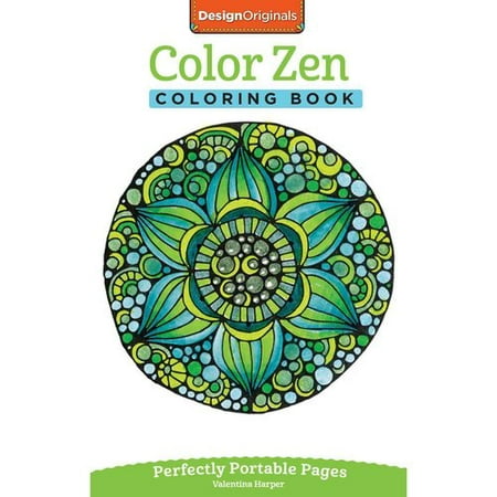 Color Zen Adult Coloring Book: Perfectly Portable Pages