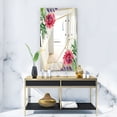 thumbnail image 5 of DESIGN ART Designart 'Efflorescent Gold Simple 17' Traditional Mirror - Vanity Printed Mirror 23.7in.x31.5in., 5 of 5