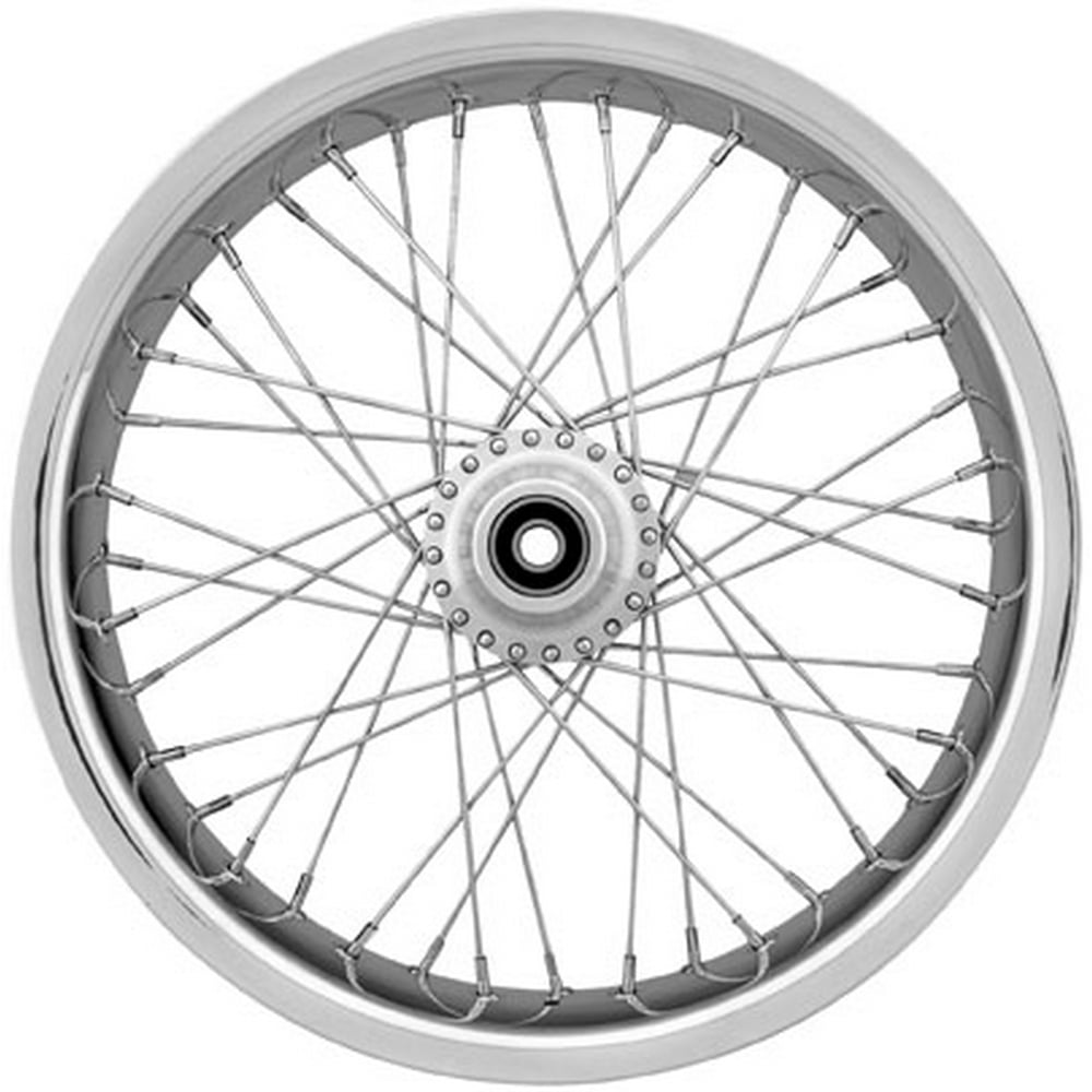 RIDE WRIGHT WHEELS Exotica 40 Spoke Wheel 21x3.5 Front 04234845EXABS