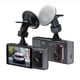 thumbnail image 2 of Dash Cam WiFi 1080P FHD Grabadora de conducción de automóviles de doble lente | Visión nocturna | Sensor G | Grabación en bucle | Detección de movimiento | Pantalla de 3 pulgadas | Vista frontal de, 2 of 9
