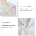 thumbnail image 3 of Coolnut 3 PCS Towel Coloured Marble Texture Cotton Bath Towel Set (1 Bath Towel, 1 Hand Towel, 1 Washcloth) for Bathroom, Super Soft and Quick Dry Towels, 3 of 6