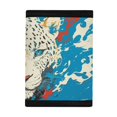 thumbnail image 3 of Chririnla Leopard Print Trifold Card Wallet, Polyester Wear-Resistant Kids Wallet for School and Daily Travel Use, 3 of 7