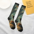 thumbnail image 5 of Knee High Socks for Men and Women, Halloween Witch and Black Cat Althletic Compression Socks, Support Long Tube Socks for Outdoor Sport, Calf Socks, High Stockings for Women Men, 5 of 7