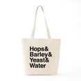 thumbnail image 6 of CafePress - Hops Barley Yeast Water Tote Bag - Unisex Canvas Tote Bag, Beige, 1-Piece, 6 of 7