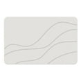 thumbnail image 2 of ERK Bath Mat Stone Bath Mat Diatomaceous Earth Quick Drying Shower Mats Water Absorbing Rug Outside Shower Diatomaceous Earth Stone Material, 2 of 6