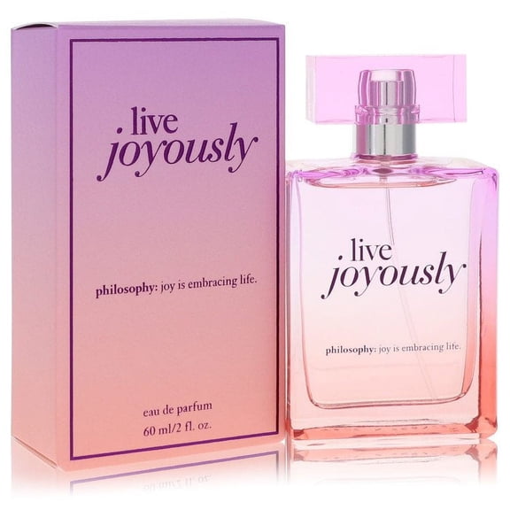 Live Joyously by Philosophy Eau De Parfum Spray 2 oz 2PACK