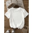 thumbnail image 2 of Women's "Flora Pumpkin" Graphic T-Shirt - Breathable, Comfortable & Stylish, Pure Cotton,Machine Washable, ideal For Spring & Summer Casual Tops, Playful Graphic Tee,, 2 of 7