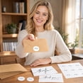 thumbnail image 4 of ZZAIXHL Graduation Thank You Cards With Envelopes & Matching Stickers Perfect for Business Weddings Baby & Showers, Graduations & Funerals 20pcs, 4 of 6