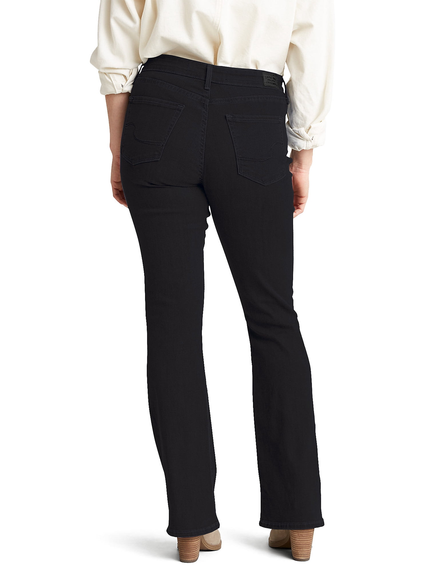 Levi Strauss Signature Women's and Women's Plus Mid Rise Slimming Bootcut Jeans, Sizes 2-26
