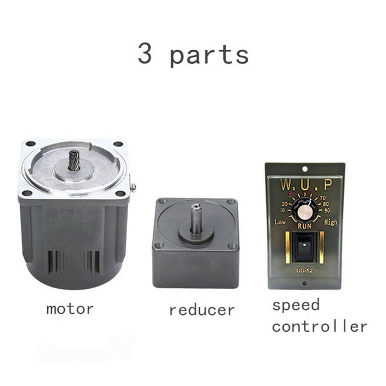 AC110 V Variable Speed Motor 250W 5K 110v Ac Slow Down Motor Low Speed Mini Gearbox