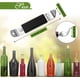 thumbnail image 2 of Abridores de botellas magnéticos de acero inoxidable, juego de 4, color negro clásico, abrelatas y abrebotellas sin esfuerzo con imán, 2 of 6