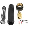 thumbnail image 1 of Conector de ajuste europeo, adaptador de soplete de soldadura MIG de latón para soplete de soldadura MIG de CO2, 1 of 5