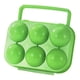 thumbnail image 2 of Porta huevos portátil para acampar, dispensador de huevos, caja protectora para el transporte de huevos Verde, 2 of 9