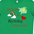 thumbnail image 3 of Inktastic Someone in Wyoming Loves Me Youth T-Shirt, 3 of 4