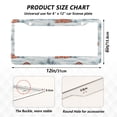 thumbnail image 7 of Aluminum License Plate Frame 2 Pack Car Exterior Accessory Car Tag Holder for Front Rear Plates Cars Decor Watercolor Red Bar Pattern, 7 of 7