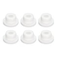 thumbnail image 1 of Unique Bargains 6 Pcs White Plug Holes, T18 Rubber Button Plug for 17mm/0.67' Hole, 1 of 6
