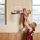 thumbnail image 2 of Mini aro de baloncesto Over The Door Pro para niños, adultos, adolescentes, puertas y paredes con accesorios completos de baloncesto (18x12quot;) kaili Sencillez, 2 of 4
