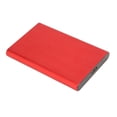 thumbnail image 4 of Carcasa para Disco Duro 2,5 Pulgadas Bling Bling USB 3.0 SATA Aleación de Aluminio Rojo, 4 of 12