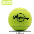 thumbnail image 3 of Magicorange Tennis Balls, 120 Pack Pressureless Tennis Ball, Pet Dog Playing Balls, Good for Beginner Training Ball, 3 of 6