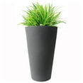 thumbnail image 3 of Algreen Crete 20" Self-Watering Planter, Tall, Warm Grey, 2 Pack, 3 of 6